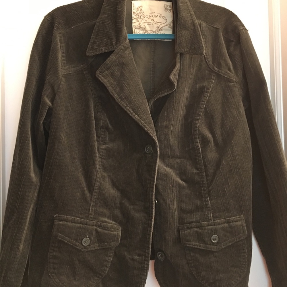 Corduroy blazer